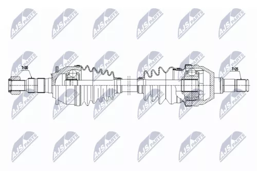 NTY NTY NPW-PL-174 NTY NPW-PL-174 Drive Shaft 