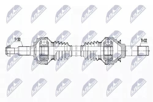NTY NTY NPW-PS-009 NTY NPW-PS-009 Drive Shaft 
