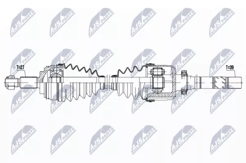 Front Right NTY Drive Shaft