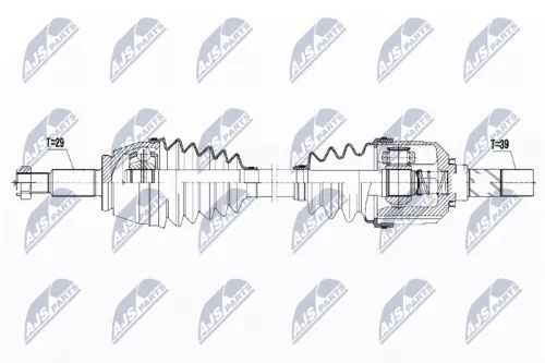 NTY NPW-RE-087 Drive Shaft