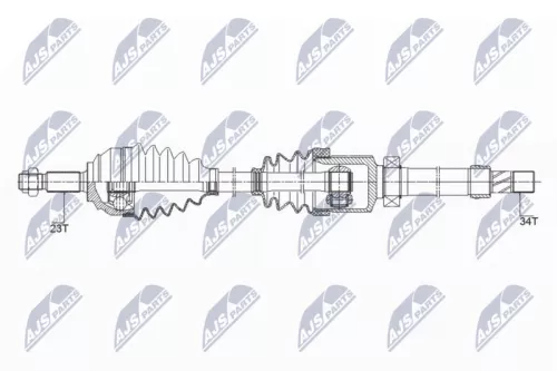 NTY NTY NPW-RE-149 NTY NPW-RE-149 Drive Shaft 