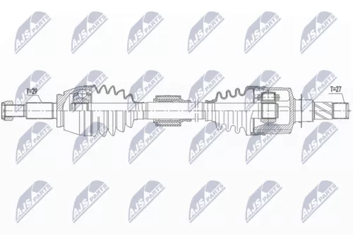 Front Left NTY Drive Shaft