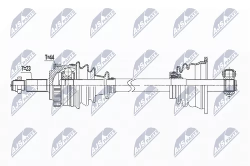 NTY NTY NPW-RE-177 NTY NPW-RE-177 Drive Shaft 
