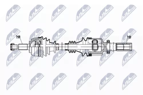 NTY NTY NPW-RE-199 NTY NPW-RE-199 Drive Shaft 
