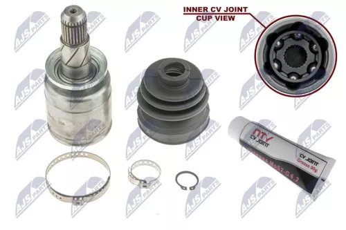 NTY NTY NPW-SB-002 Rear Inner Rear Left Rear Right NTY Cv Joint & Boot Kit 