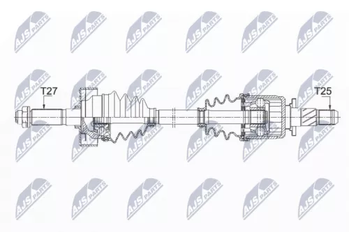 NTY NPW-SB-025 Drive Shaft