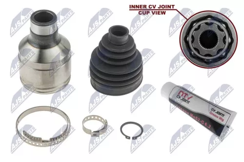 NTY NTY NPW-SU-016 Inner NTY Cv Joint & Boot Kit 