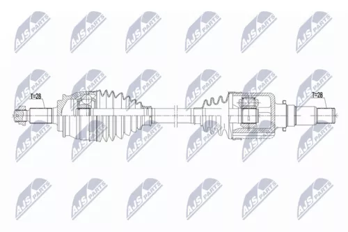 NTY NPW-SU-067 Drive Shaft