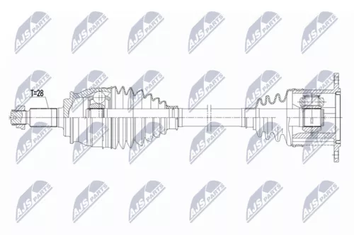NTY NTY NPW-SU-069 NTY NPW-SU-069 Drive Shaft 