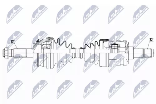 Front Front Left Front Right NTY Drive Shaft