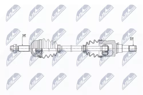 NTY NPW-TY-094 Drive Shaft
