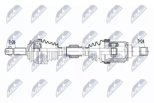 NTY NTY NPW-TY-096 NTY NPW-TY-096 Drive Shaft 