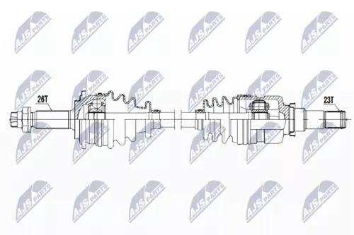 NTY NTY NPW-TY-113 NTY NPW-TY-113 Drive Shaft 