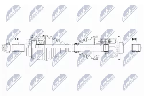 Front Left Front Right NTY Drive Shaft
