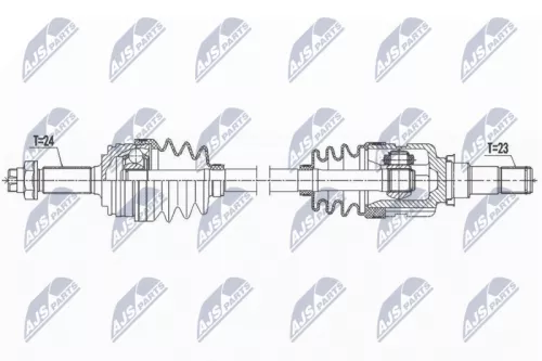 NTY NTY NPW-TY-127 NTY NPW-TY-127 Drive Shaft 