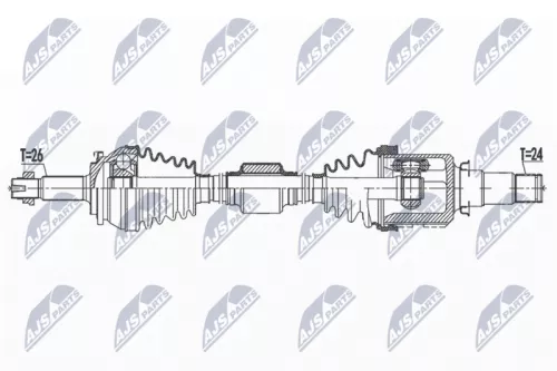 NTY NPW-TY-157 Drive Shaft