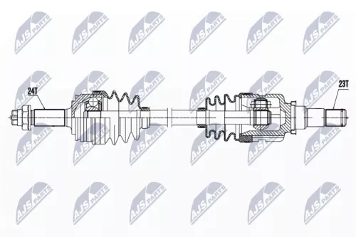 NTY NTY NPW-TY-170 NTY NPW-TY-170 Drive Shaft 