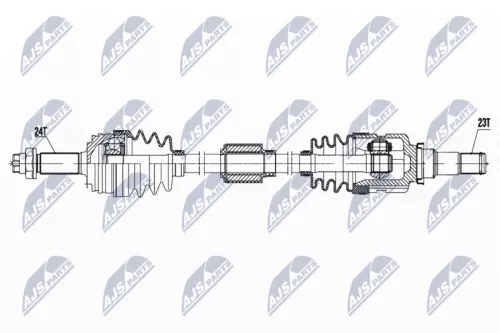 NTY NTY NPW-TY-171 NTY NPW-TY-171 Drive Shaft 