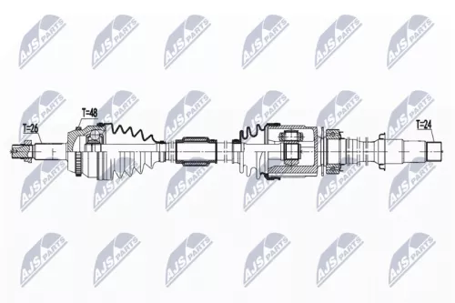 NTY NPW-TY-173 Drive Shaft