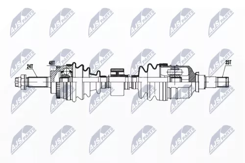 NTY NPW-TY-179 Drive Shaft