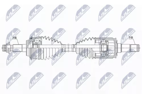 NTY NTY NPW-TY-181 NTY NPW-TY-181 Drive Shaft 