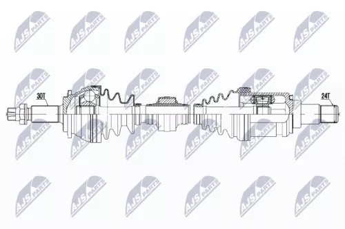 NTY NTY NPW-TY-184 NTY NPW-TY-184 Drive Shaft 
