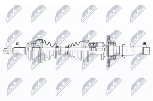 NTY NTY NPW-TY-186 NTY NPW-TY-186 Drive Shaft 