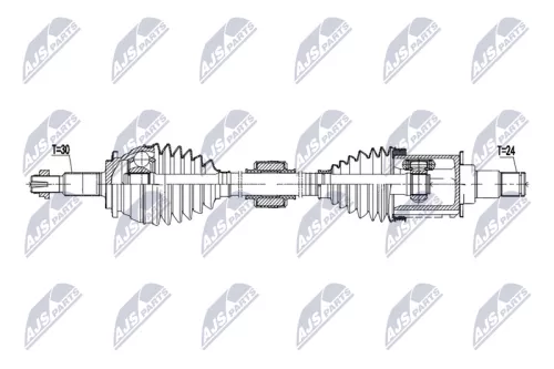 NTY NTY NPW-TY-192 NTY NPW-TY-192 Drive Shaft 