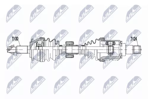 NTY NTY NPW-TY-196 NTY NPW-TY-196 Drive Shaft 