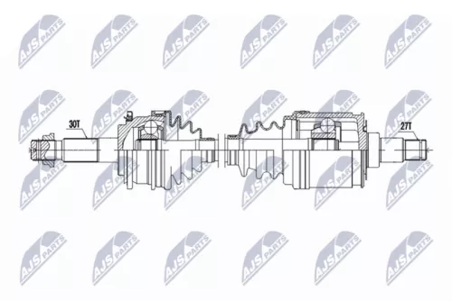NTY NTY NPW-TY-199 NTY NPW-TY-199 Drive Shaft 