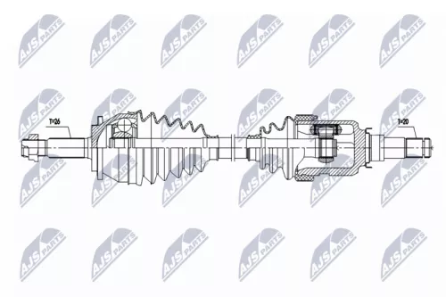NTY NPW-TY-200 Drive Shaft