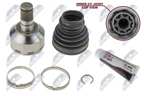 NTY NTY NPW-VV-014 Front Left Inner NTY Cv Joint & Boot Kit 
