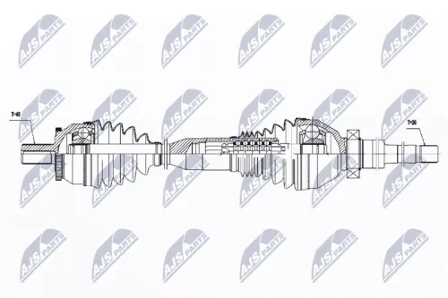 NTY NPW-VV-060 Drive Shaft