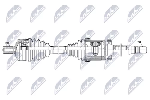 NTY NTY NPW-VV-160 NTY NPW-VV-160 Drive Shaft 