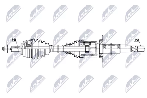 NTY NPW-VV-171 Drive Shaft