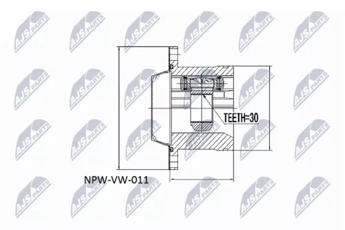 Front Left Front Right NTY Cv Joint & Boot Kit