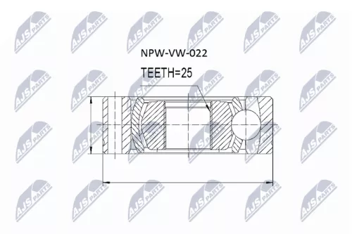 Joint, propshaft