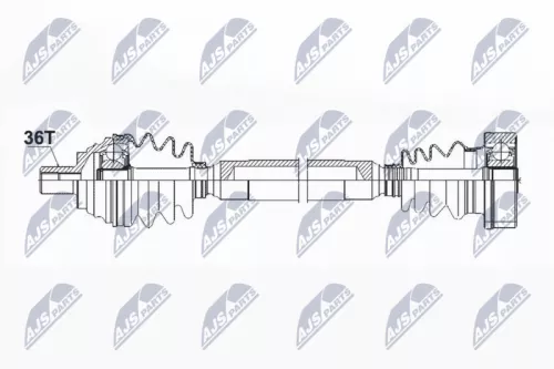 NTY NPW-VW-085 Drive Shaft
