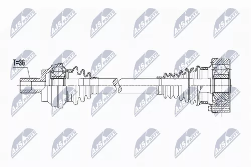Rear NTY Drive Shaft
