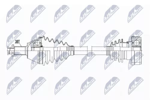 NTY NPW-VW-099 Drive Shaft