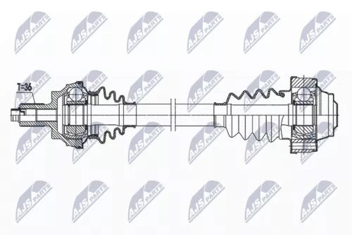 Rear Left NTY Drive Shaft