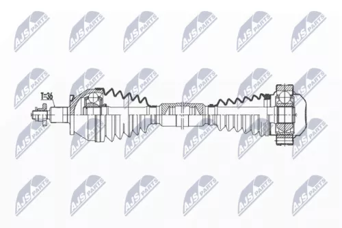 NTY NTY NPW-VW-190 NTY NPW-VW-190 Drive Shaft 