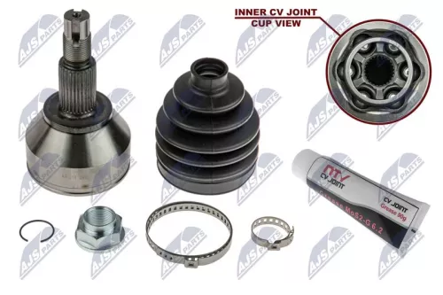 NTY NTY NPZ-AR-014 Front Right Front Left NTY Cv Joint & Boot Kit 