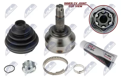 NTY NTY NPZ-AR-016 Front Left Front Right NTY Cv Joint & Boot Kit 