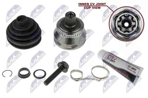 NTY NTY NPZ-AU-009 Front Left Front Right NTY Cv Joint & Boot Kit 