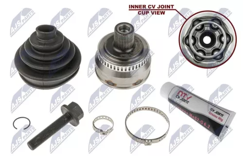 NTY NTY NPZ-AU-046 Outer NTY Cv Joint & Boot Kit 