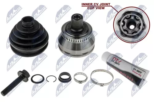 NTY NTY NPZ-AU-047 Front Left Front Right NTY Cv Joint & Boot Kit 