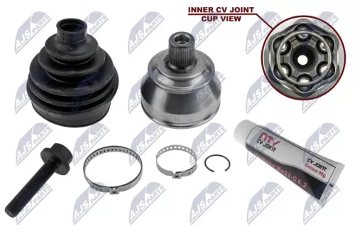 NTY NTY NPZ-AU-050 Front Left Front Right NTY Cv Joint & Boot Kit 