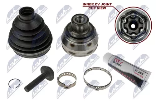 NTY NTY NPZ-AU-052 Front Left Front Right NTY Cv Joint & Boot Kit 