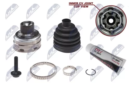 NTY NTY NPZ-AU-055 Outer Front Left Front Right NTY Cv Joint & Boot Kit 